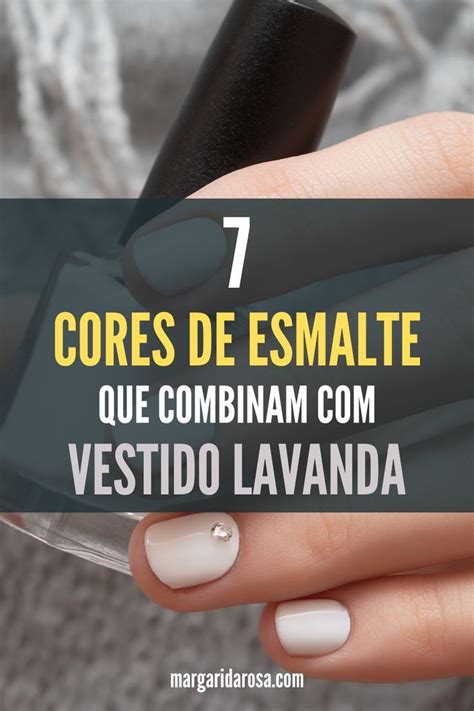 7 cores de esmalte para usar com vestido lilás e lavanda.